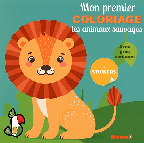Beispielbild fr Les Animaux Sauvages : Mon Premier Coloriage zum Verkauf von RECYCLIVRE