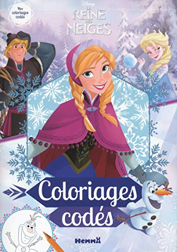 Beispielbild fr Disney La Reine des Neiges - Coloriages cods (Anna) zum Verkauf von medimops