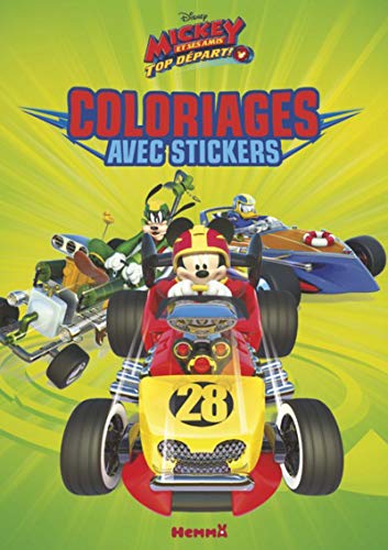 9782508037337: Disney Mickey et ses amis, Top dpart Coloriage avec stickers