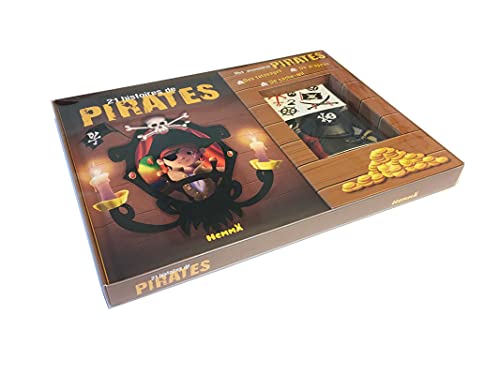 Stock image for COFFRET 21 HISTOIRES DE PIRATES (FOND BOIS) for sale by Librairie La Canopee. Inc.