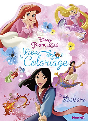 9782508045905: Disney Princesses - Vive le coloriage ! (Mulan, Ariel et Raiponce)