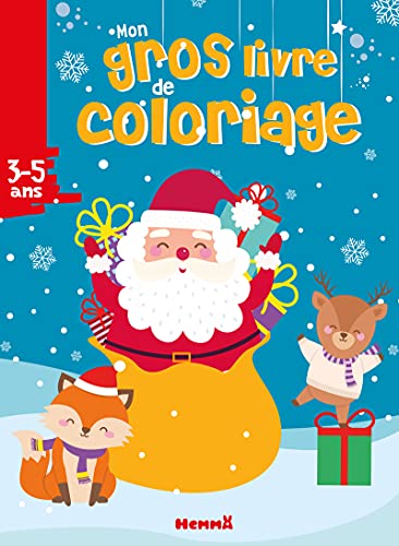 Beispielbild fr Mon Gros Livre De Coloriage : Pre Nol, Renne Et Renard : 3-5 Ans zum Verkauf von RECYCLIVRE