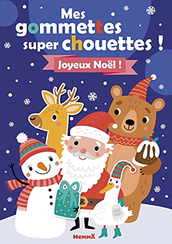 Stock image for Mes gommettes super chouettes ! Joyeux Nol ! (Pre Nol et animaux) for sale by medimops