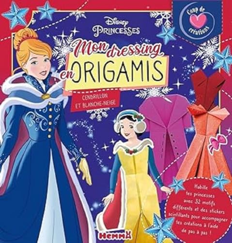 9782508056505: Disney Princesses - Coup de Cœur Crations - Mon dressing en origamis - Pochette mode et origamis - Ds 5 ans