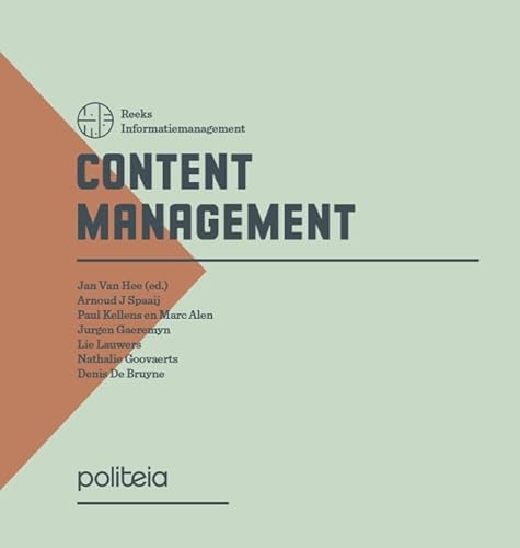 Stock image for Content management (Het nieuwe organiseren) for sale by Revaluation Books