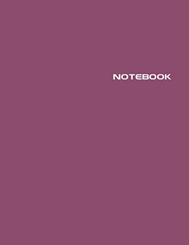 Imagen de archivo de Notebook: Lined Journal - Stylish Euphoric Magenta - 120 Pages - Large 8.5 x 11 inches - Composition Book Paper - Minimalist Design for Women, Men, . - Newest Color Trends Collection - Wide Ruled a la venta por PlumCircle