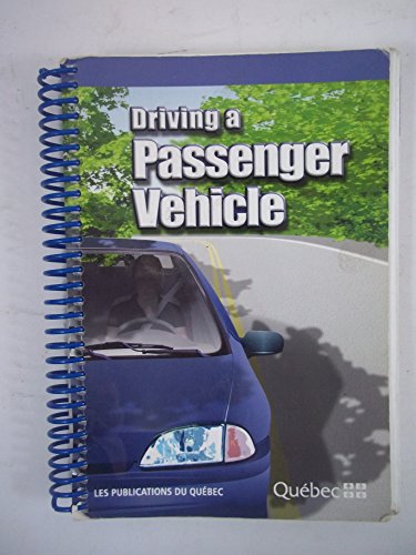 Imagen de archivo de DRIVING A PASSENGER VEHICLE a la venta por Better World Books