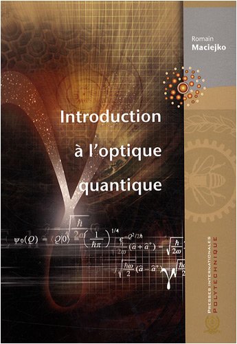 9782553014185: Introduction  l'optique quantique