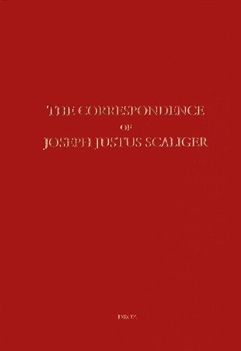 Beispielbild fr THE CORRESPONDANCE OF JOSEPH JUSTUS SCALIGER. 8 VOLUMES zum Verkauf von Gallix