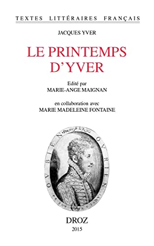 9782600018081: Le printemps d'Yver