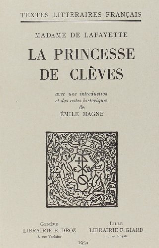 9782600023788: La Princesse de Clves