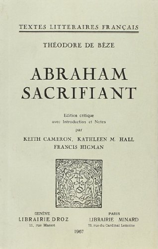 Beispielbild fr ABRAHAM SACRIFIANT zum Verkauf von Wonder Book