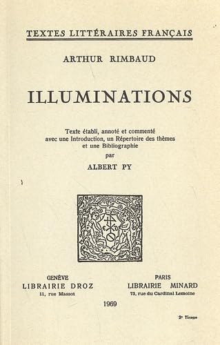 ILLUMINATIONS (9782600024273) by RIMBAUD ARTHUR