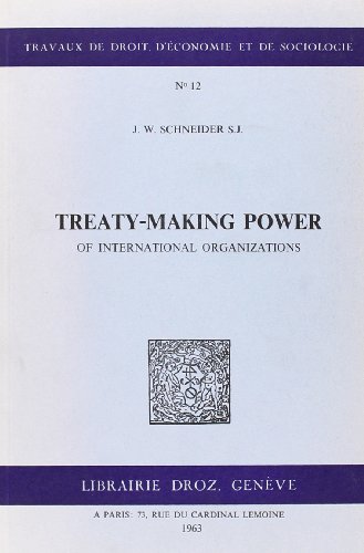 9782600040037: Treaty-Making Power of International Organisations