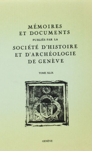 Beispielbild fr EGLISE ET SOCIETE : GENEVE AU XVIIE SIECLE (MEMOIRES ET DOC) zum Verkauf von Gallix