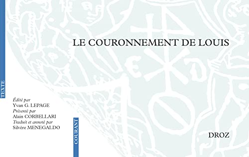 Beispielbild fr Le Couronnement de Louis: Les rdactions en vers zum Verkauf von Gallix
