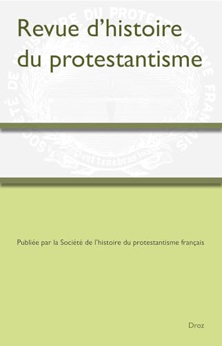 Beispielbild fr Revue d'histoire du protestantisme 2022-4 zum Verkauf von Gallix
