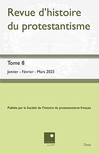 Beispielbild fr Revue d'histoire du protestantisme 2023-1 zum Verkauf von Gallix