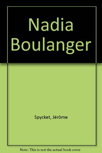 Beispielbild fr Nadia Boulanger zum Verkauf von Librairie SSAD