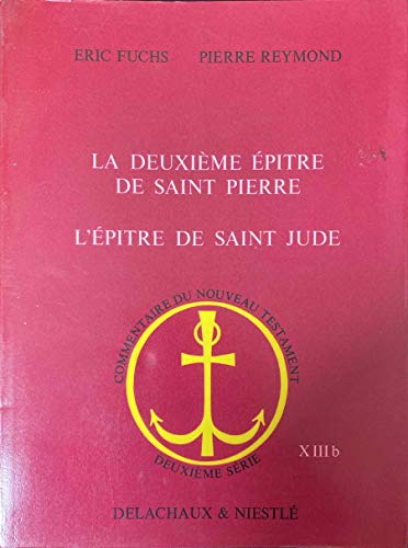 Beispielbild fr Deuxieme epitre de saint pierre epitre de jude zum Verkauf von Ammareal