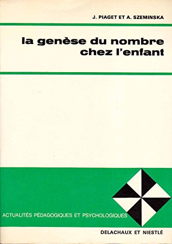 9782603001875: La gense du nombre chez l'enfant