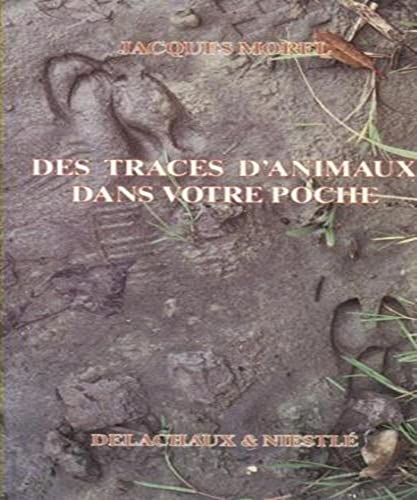 9782603006870: Les traces d'animaux: 2me dition 1996