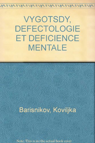 Stock image for Dfectologie et dficience mentale for sale by medimops