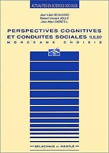 Beispielbild fr PERSPECTIVES COGNITIVES ET CONDUITES SOCIALES zum Verkauf von Ammareal