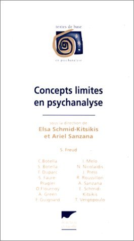 Beispielbild fr Concepts limites en psychanalyse zum Verkauf von Ammareal