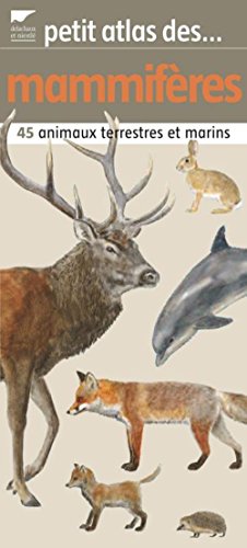 Beispielbild fr Petit atlas des mammifres : 45 Animaux terrestres et marins zum Verkauf von medimops