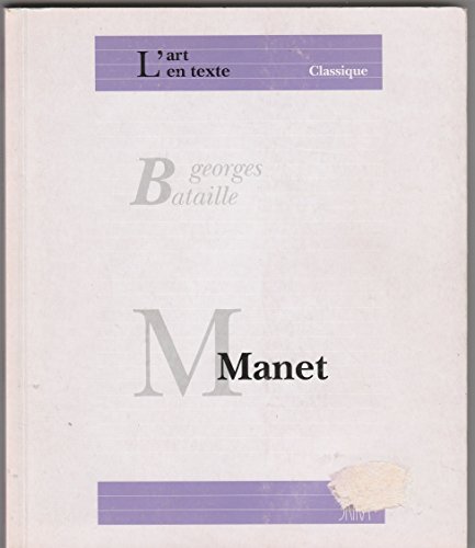 9782605002702: Manet