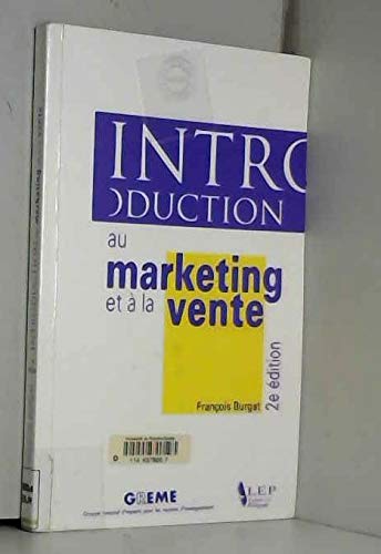 Stock image for Introduction au marketing et  la vente for sale by medimops
