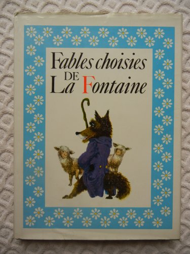 Beispielbild fr Fables Choisies De La Fontaine zum Verkauf von Better World Books