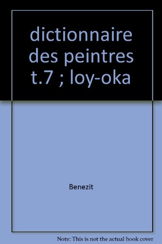 9782700001556: Dictionnaire Critique et Documentaire des Peintres, Sculpteurs, Dessinateurs et Graveurs