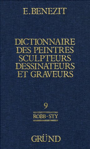 Beispielbild fr Dictionnaire Des Peintres, Sculpteurs, Dessinateurs Et Graveurs: Nouvelle Edition zum Verkauf von medimops