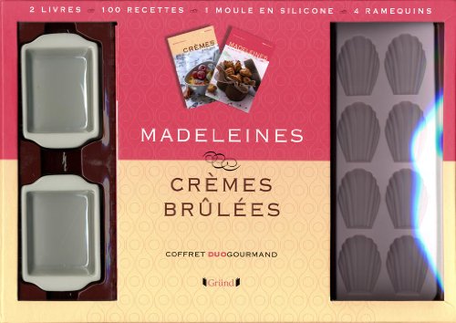 Beispielbild fr Madeleines Et Crmes Brles: 2 Livres, 100 Recettes, 1 Moule en Silicone, 4 Ramequins zum Verkauf von Hamelyn