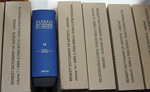 Imagen de archivo de Benezit Dictionary of Artists. 14 Bnde. 14 Volumes. a la venta por Antiquariat & Verlag Jenior