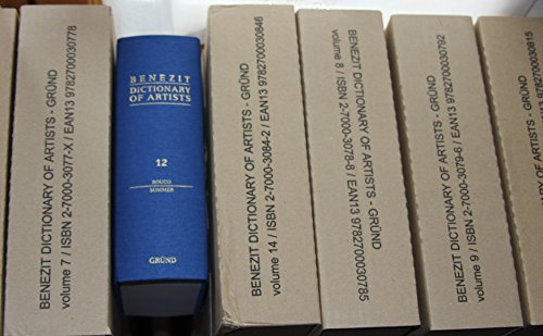 Stock image for Benezit Dictionary of Artists (14 vol set) for sale by Blue Sage Books