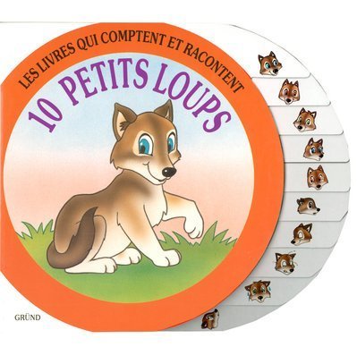 Imagen de archivo de 10 petits loups a la venta por Ammareal