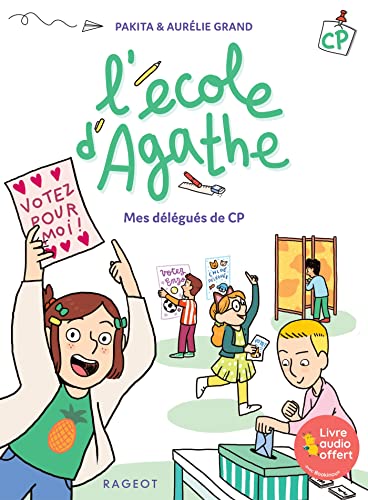 Imagen de archivo de L'école d'Agathe CP - Mes délégués de CP [FRENCH LANGUAGE - No Binding ] a la venta por booksXpress