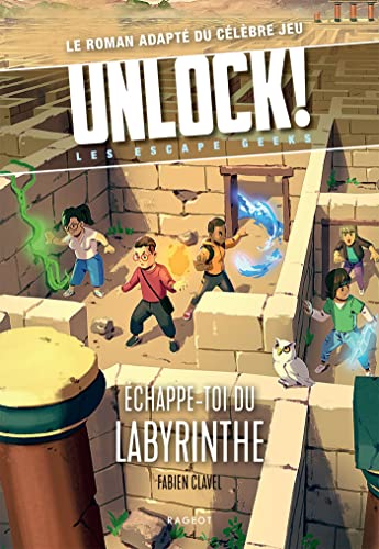 9782700281064: Asmodee - Unlock! Les Escape Geek Tome 5 : chappe-toi du Labyrinthe - Roman  Enigmes pour Enfants ds 10 Ans - Livre Jeu Escape Game - Adapt du Jeu de Socit Unlock- Version Franaise - Rageot