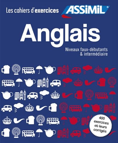 9782700507041: Coffret Cashiers d'exercices Anglais Faux-debutants + Intermediaire: Coffret 2 volumes : Faux-dbutants ; Intermdiaire