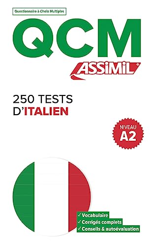 Imagen de archivo de QCM 300 Tests D'Italien, Niveau A2 a la venta por Blackwell's