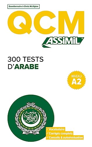 Imagen de archivo de QCM 300 Tests D'Arabe, niveau A2 a la venta por Revaluation Books