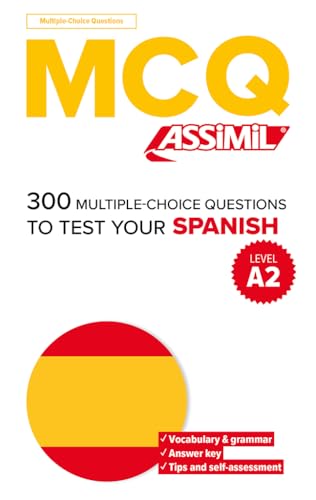 Beispielbild fr Qcm 300 Spanish Tests A2 (Espagnol Pour Anglais): (test Your Spanish--Level A2) zum Verkauf von WorldofBooks