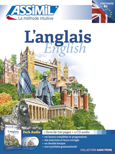 Beispielbild fr Assimil L'Anglais L'Anglais Pack CD (livre+4CD audio) English for French-speakers (French Edition) zum Verkauf von Front Cover Books