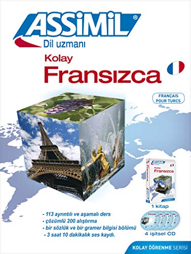 Assimil Pack CD Francais Pour Turcs ; French for Turkish speakers (Book plus 4 CD's) (Turkish Edition) (French Edition) (9782700521030) by Assimil Language Courses