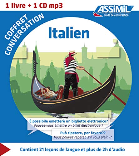 Stock image for Coffret conversation Italien (guide + 1 CD) for sale by PBShop.store US