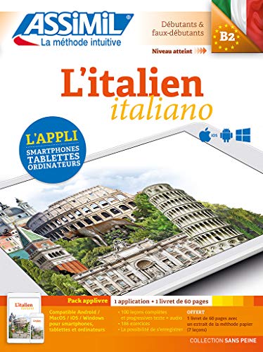 Beispielbild fr Pack App-livre Italien (appli+1 livret) zum Verkauf von medimops