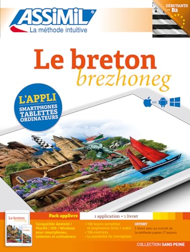 9782700564563: Le breton B2 Dbutants & faux-dbutants: Pack applivre : 1 application + 1 livret de 60 pages